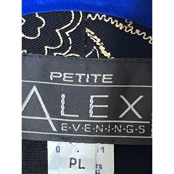 Retro Floral Embroidery Jacket PL Black Old Money Classic Preppy Boho Western - Picture 2 of 10